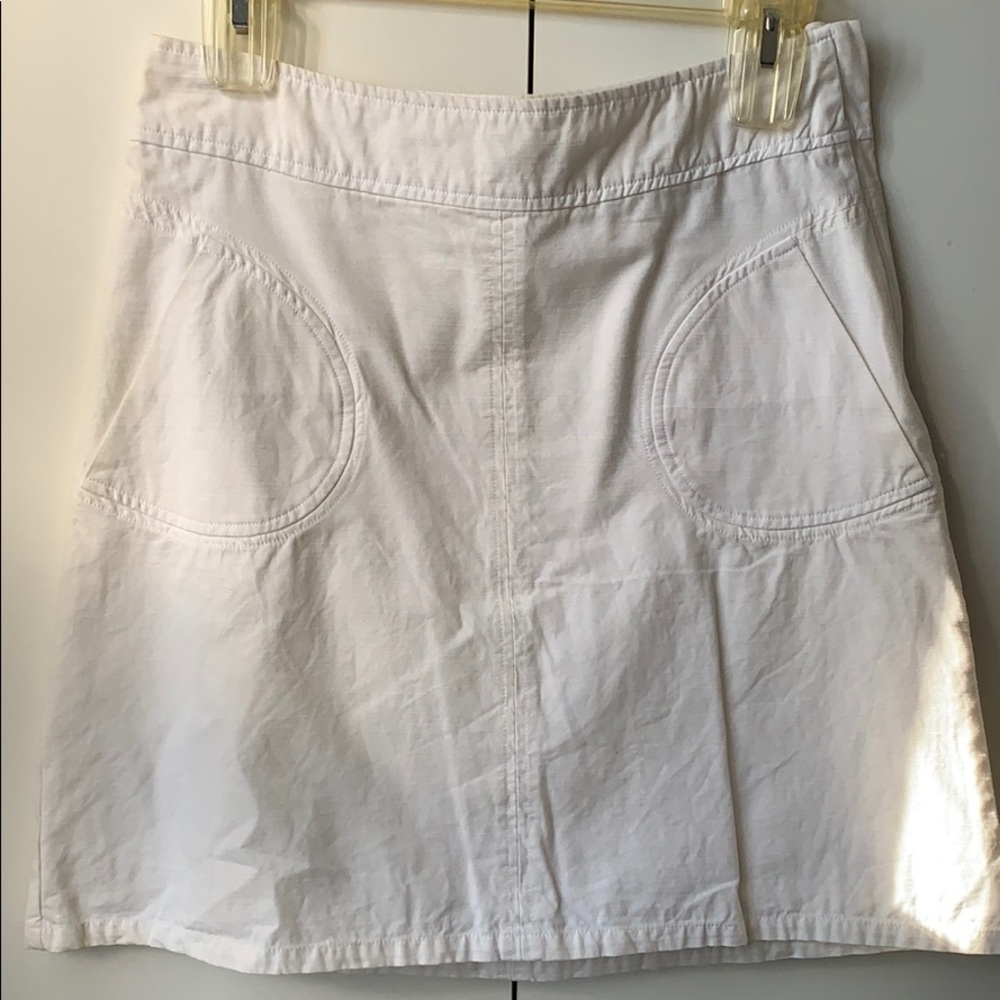 H&M White Skirt with pockets!